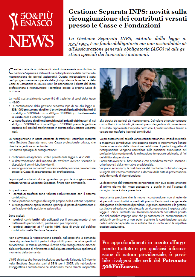 Gestione separata INPS